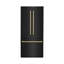 ZLINE 36" 19.6 cu. ft. Built-In 3-Door French Door Refrigerator with Internal Water and Ice Dispenser-89829466