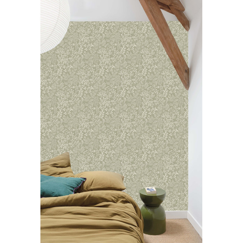 Papier peint texturé non tissé taupe Pi., Gris