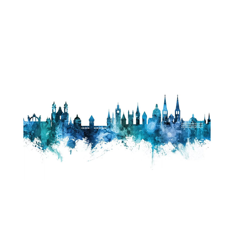 Lucerne, Switzerland Skyline by Michael Tompsett - Wrapped Canvas Gallery-Wrapped Canvas Giclée, 20.32 cm H x 30.48 cm W
