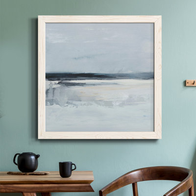 Toile encadrée Inky Coastline I-Premium - prête à être accrochée