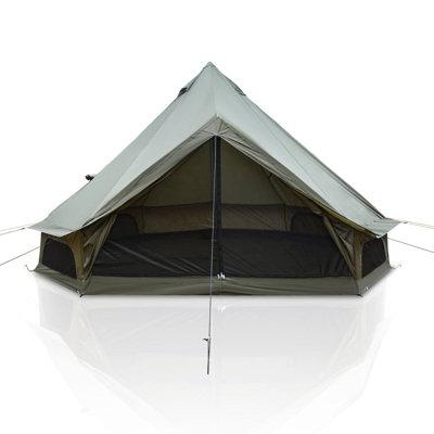 8 People Family Camping Tent (Green)