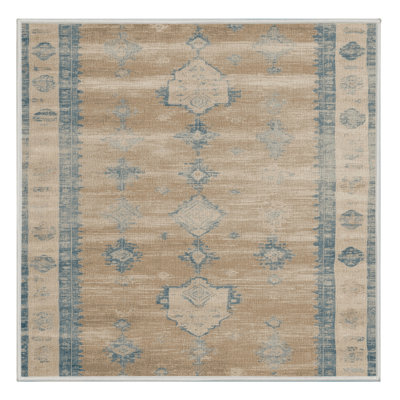 Tapis beige surteint lavable à la machine