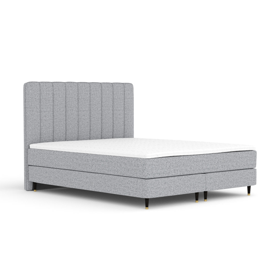 Boxspringbett Powellsville mit Topper