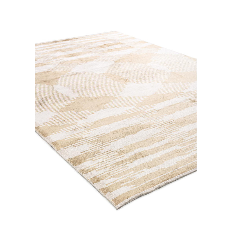 Abstract Geometric Contemporary Area Rug, Rectangle 6'7" x 8'3"