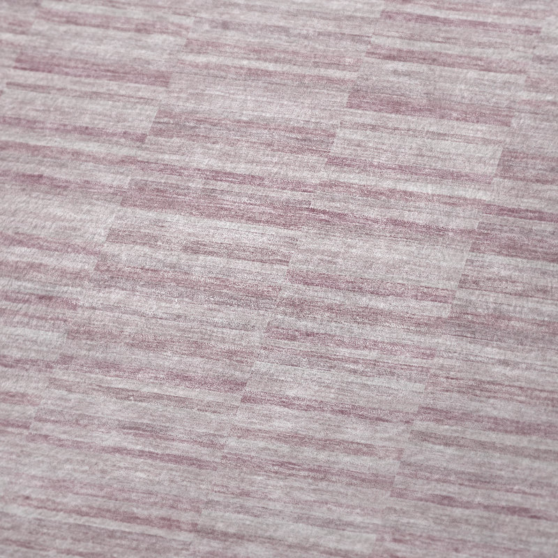 Jeté à rayures Addison Sherpa ASB817, Rosé