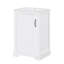 Meuble-lavabo de 20 po avec lavabo, armoire de salle de bain avec porte à fermeture douce, tablette réglable-104332673