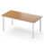 Blanc / bois de teck