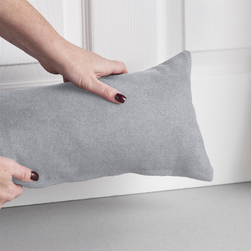 Nalaiyah Fabric Draught Excluder, Silver