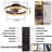 Ceiling Fan With Light And Remote Control, Dimmable LED Ceiling Fan