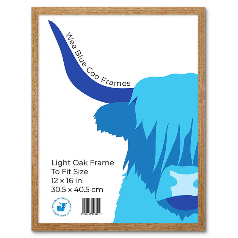 Picture Frame, Light Oak, 43.3cm H x 33.3cm W