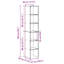Aimi 80cm H x 30cm W Bookcase-724579715