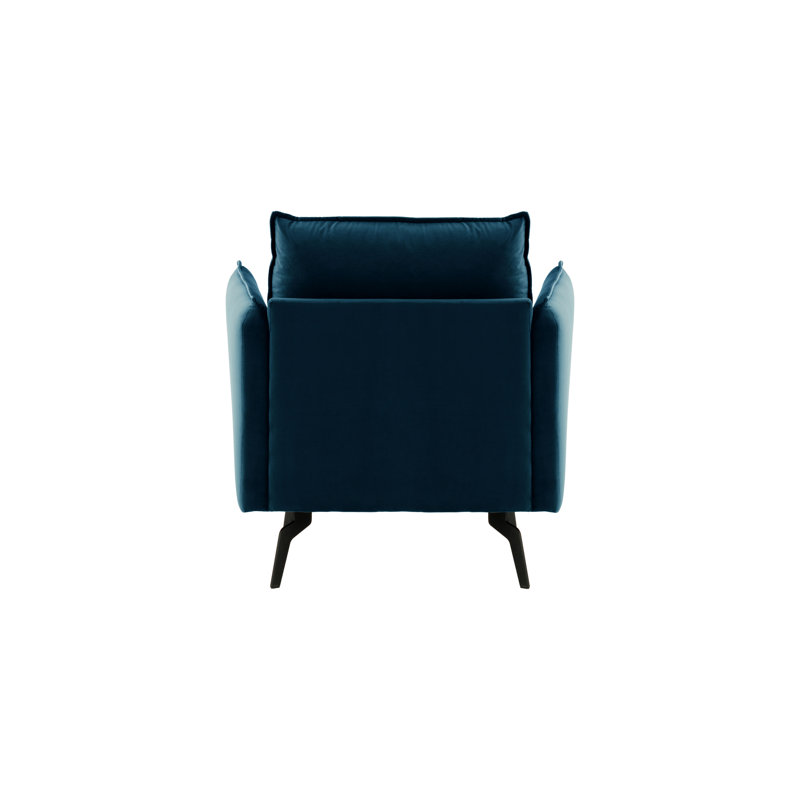 Ferrigno Upholstered Armchair, Blue