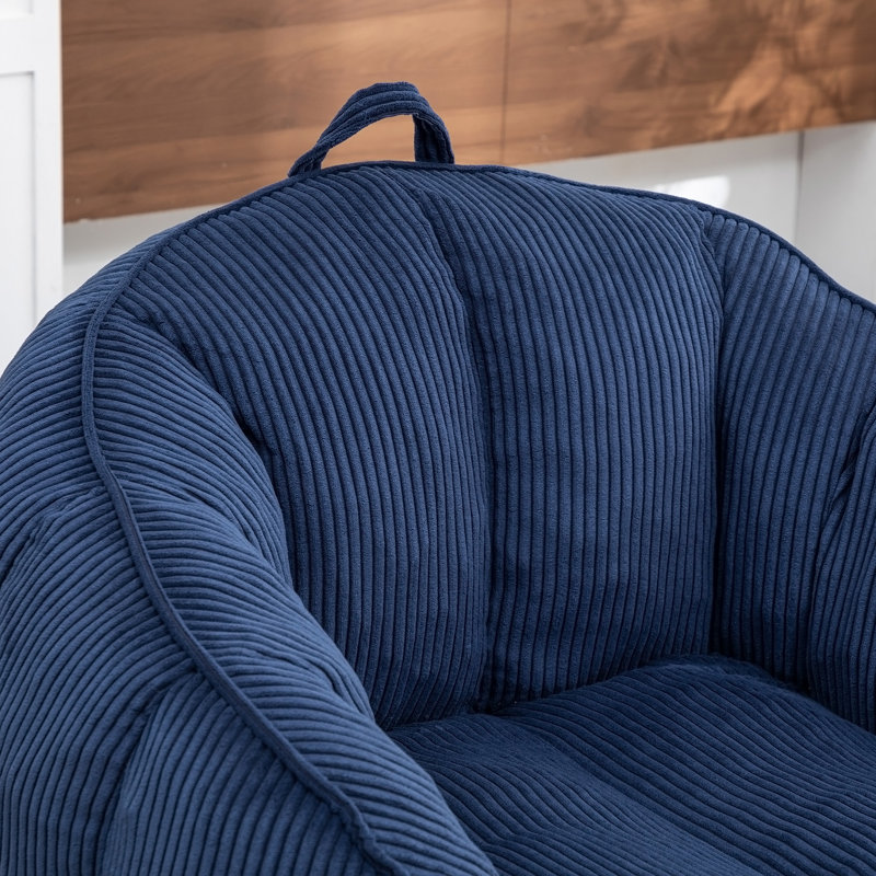 Fauteuil à billes pour adultes, Bleu très foncé