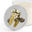 Lovebirds Candle