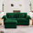 Comfortable Modular Sectional Sofa with Hidden Storage and Versatile Ottoman-726376769