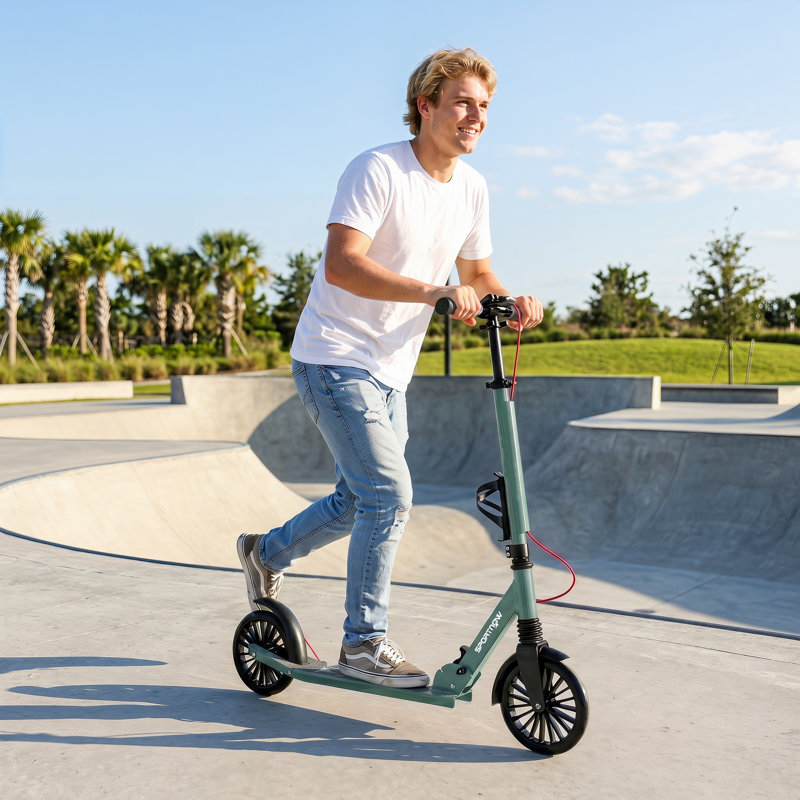 HOMCOM Scooter, Silver