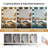 Greyden 7-Drawer Lighted Mirror Vanity Set with Charging Station-1786359299