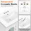 Meuble-lavabo simple 24,17 po avec comptoir d'évier