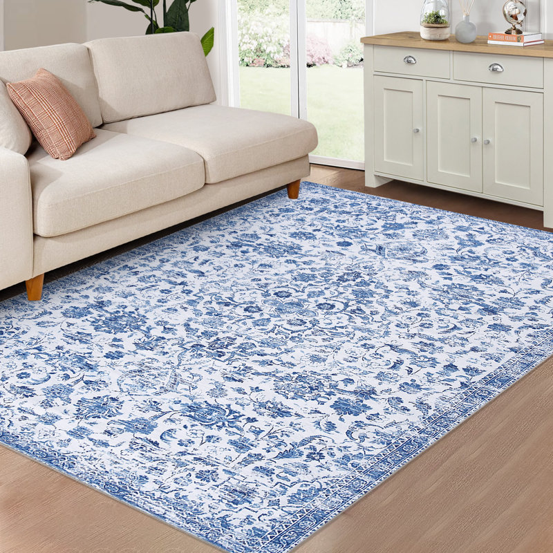 Olabayo Washable Rug, Rectangle 4' x 6'