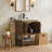 Radstock 24'' Single Bathroom Vanity with Ceramic Top-1993878494
