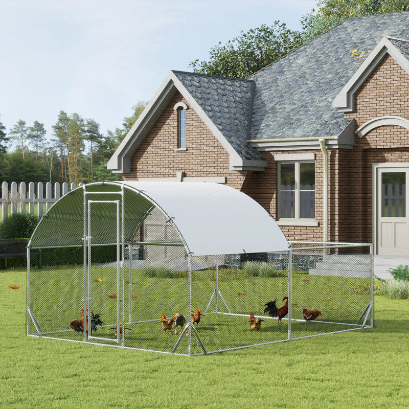 Dejanae Chicken Run, 6.4' H x 12.5' W x 9.2' D