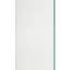 34 3/8 po x 6 po Panneau d'atterrissage en verre transparent Lucid, support noir-119255589-119255586