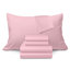  Ensemble de draps 100% coton percale frais et frais (4 pièces)-1379065356-1431329364