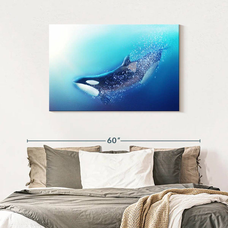 Brampt Underwater Orca, 30" H x 45" W