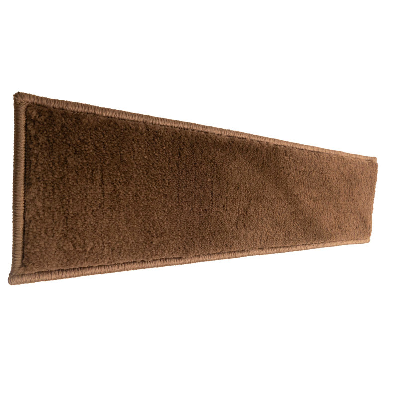 Tapis d'escalier de taille personnalisée par pouce, lavables à la machine, couleur unie, tapis antidérapants doux, à poils moyens, très grands