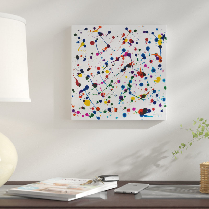 « party lights », impression sur toile tendue, H 48 po x l 48 po x P 1,5 po, Toile tendue, Pas de tapis