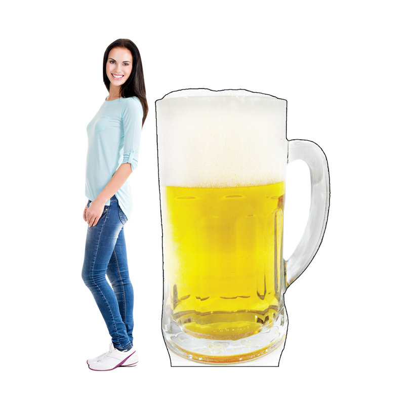 60'' Food & Beverage Cardboard Standup