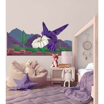 Adhésif décoratif colibri du sud-ouest