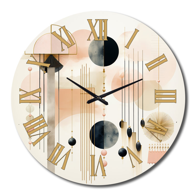 Horloge murale Minimal Geometrics IV, Grand