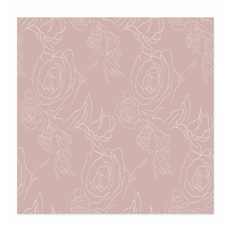 «Botanical Mute Neutral Botanical II», reproduction d'art moderne sans cadre, H 12 po x l 12 po