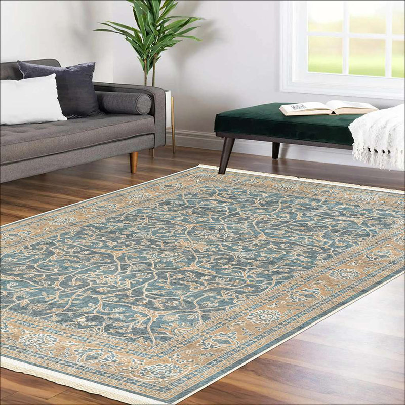 Tapis lavables antidérapants Alfa, Rectangulaire 3 pi 11 po x 5 pi 11 po