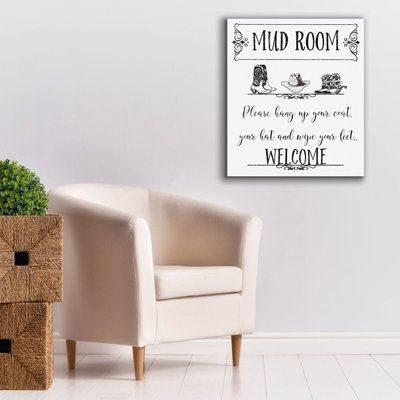 «Mud Room-e» par Jean Plout, art mural sur toile, 26 po x 30 po