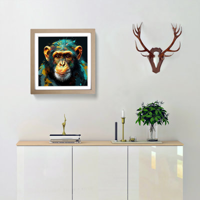 MonkeyNo.1 - Framed Print