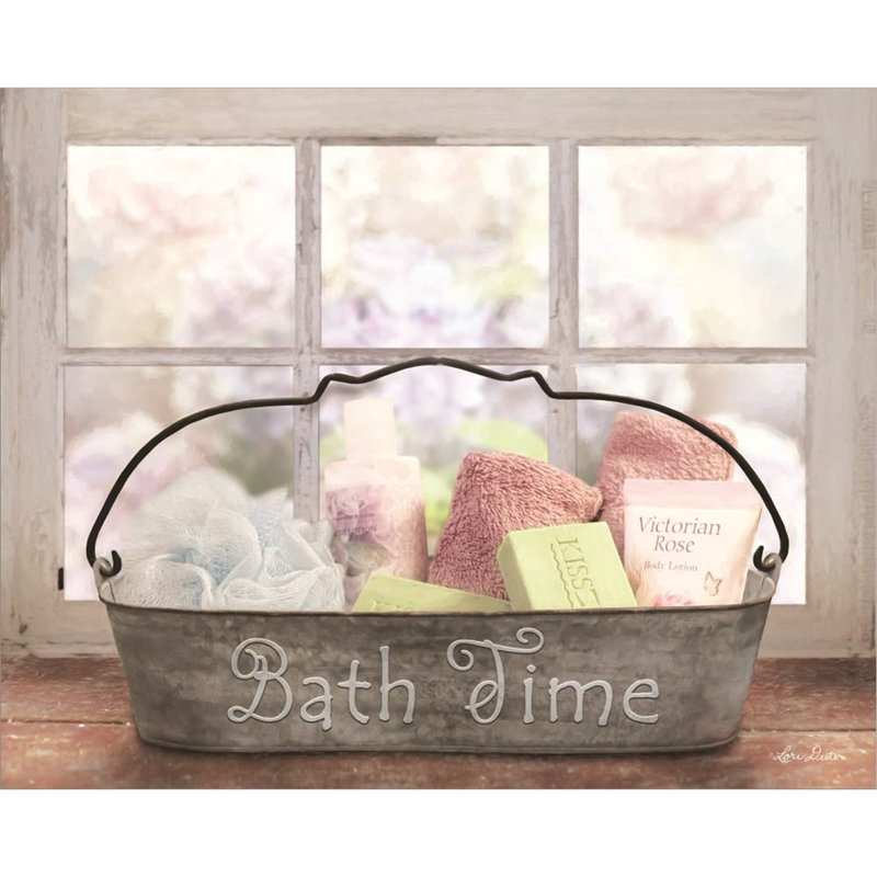 «Bath Time» par Lori Deiter, art mural sur toile
