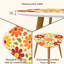 Ensemble de 2 tables basses gigognes Triangle
