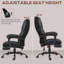 Fauteuil de direction avec repose-pieds HOMcom-919366383