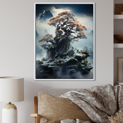Mystical Bonsai 1 - Art mural Bonsai