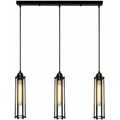 3 - Light Black Pendant