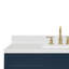 Meuble-lavabo sur pied simple 54 po avec plateau en quartz Hamlet-94003790-94003791