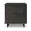 Table de chevet gris anthracite