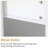2Pc White Nightstand With One Drawer