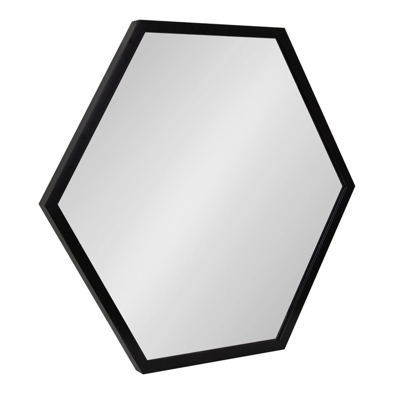 Effervescence Mirror, Black, 24" x 26"
