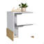 Nightstand, Bedside Table With 2-Drawers-851014729
