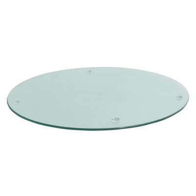Harbour Housewares - Round Glass Chopping Board