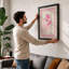 Three Thistles Botanical - Framed Print-1320590758-1320590777