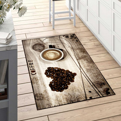 COFFEE kitchen rug
